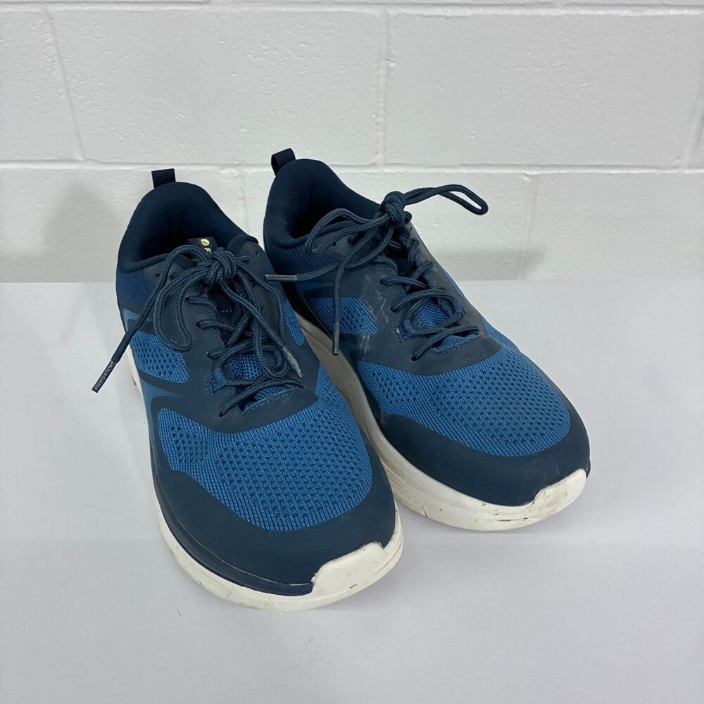 Fitville Wide Width Mens Blue Sneakers